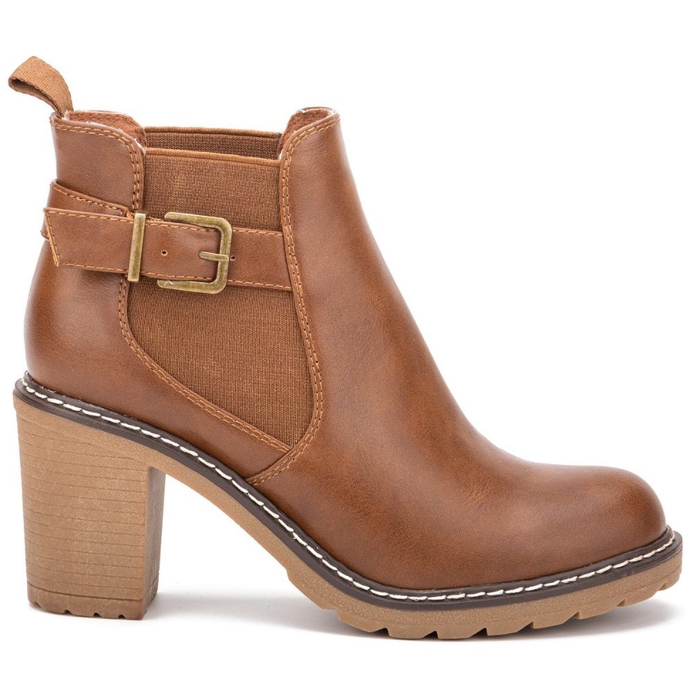 Olivia Miller Hailey Chunky Heel Booties - Picture 2 of 5